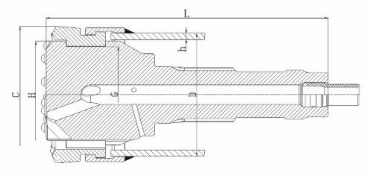 Concentric casing - 5